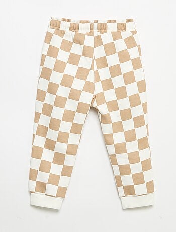 Pantalon jogging à motif