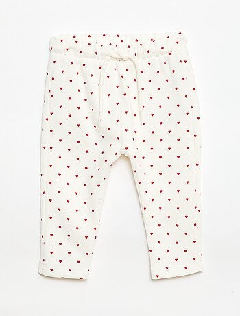 Pantalon jogging à motif
