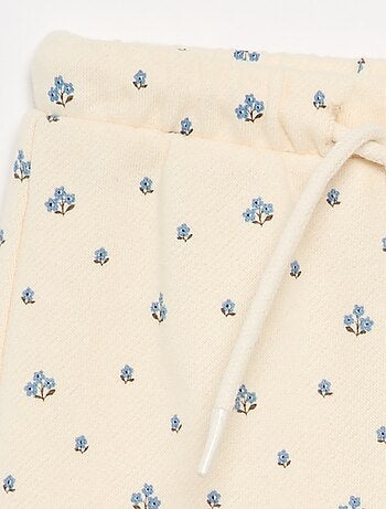 Pantalon jogging à motif