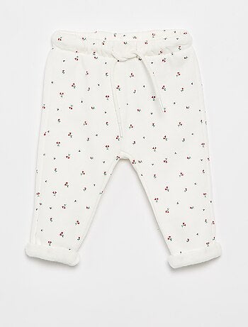Pantalon jogging à motif