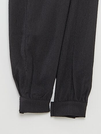 Pantalon jogging adaptatif femme en maille légère