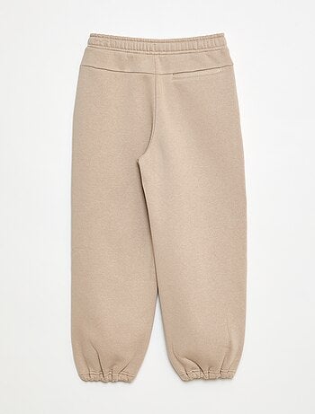 Pantalon jogging avec inscription brodée