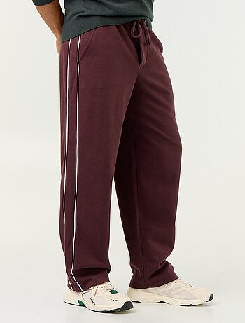 Pantalon jogging avec liserés