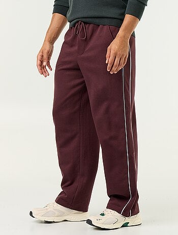 Pantalon jogging avec liserés