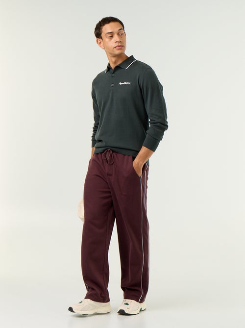 Pantalon jogging avec liserés - Kiabi Pantalon jogging avec liserés - Kiabi