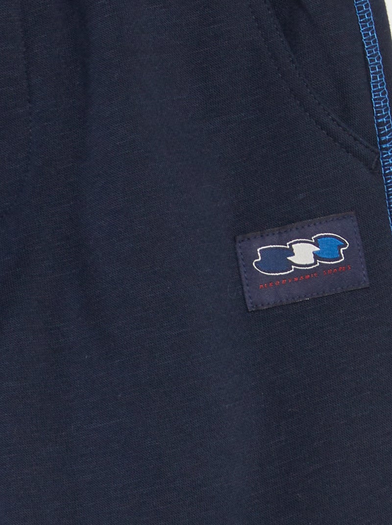 Pantalon jogging bleu marine - Kiabi