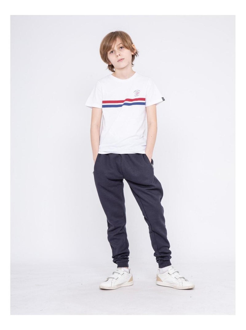 Pantalon jogging CABANESS-J Bleu marine - Kiabi