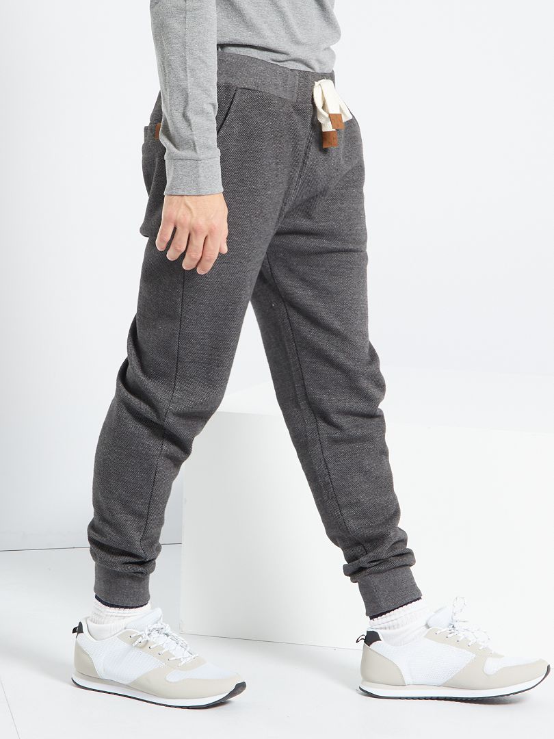 Pantalons Produkt Homme | Pantalon De Jogging Gris Clair Chiné • Denklik