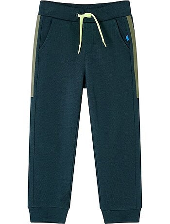Pantalon jogging coton mousse doublé polaire - vidaxl