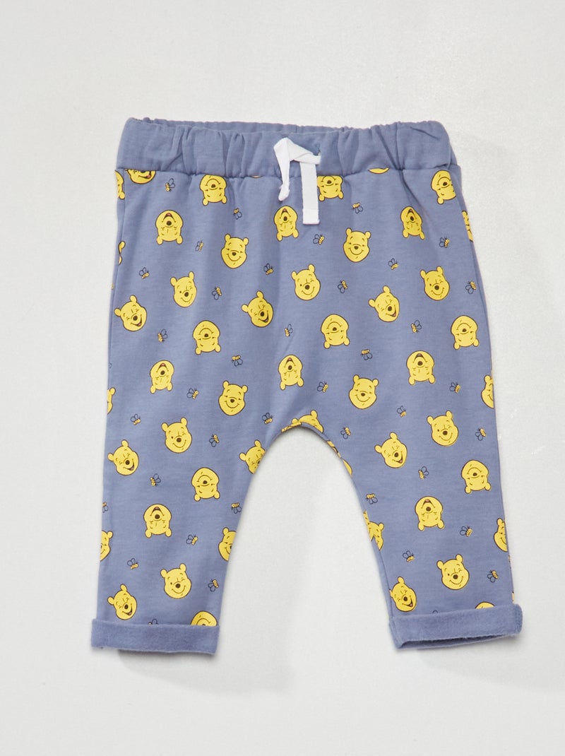 Pantalon jogging 'Disney' bleu - Kiabi