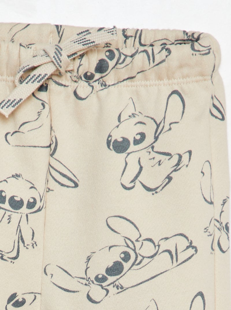 Pantalon jogging 'Disney Friends' Beige - Kiabi