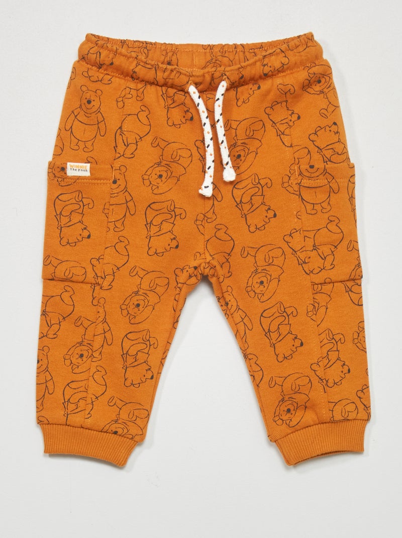 Pantalon jogging 'Disney' Jaune - Kiabi