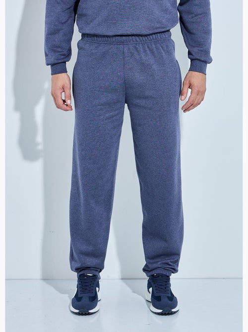 Pantalon jogging élastiqué molleton - Afibel - Kiabi