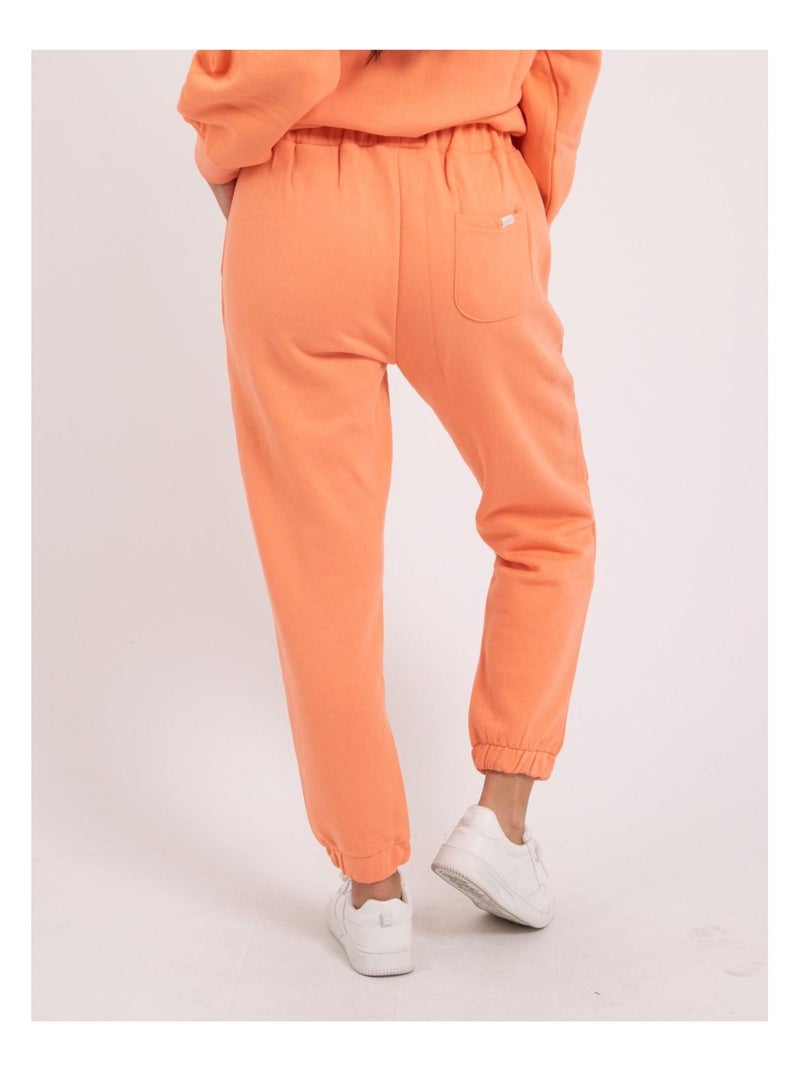 Pantalon jogging ELTON Orange corail - Kiabi