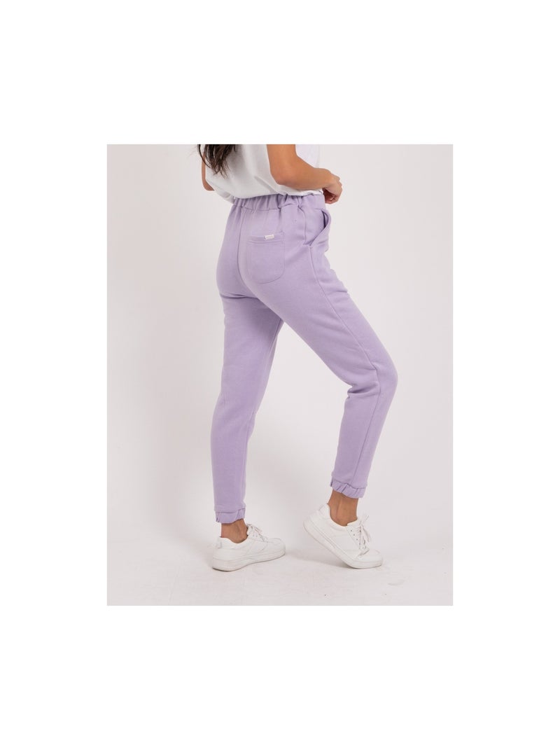 Pantalon jogging ELTON Violet clair - Kiabi