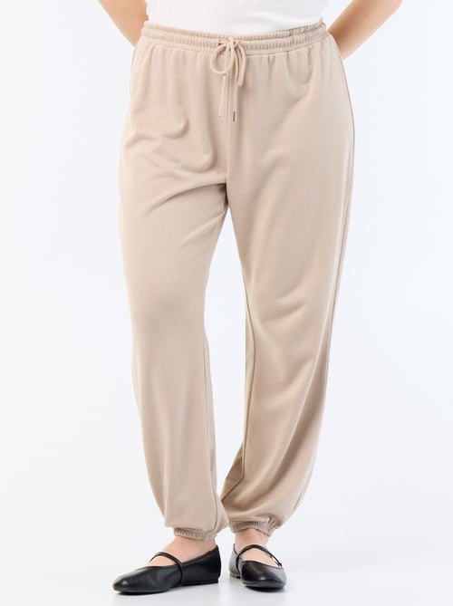 Pantalon jogging en french terry - Kiabi Pantalon jogging en french terry - Kiabi