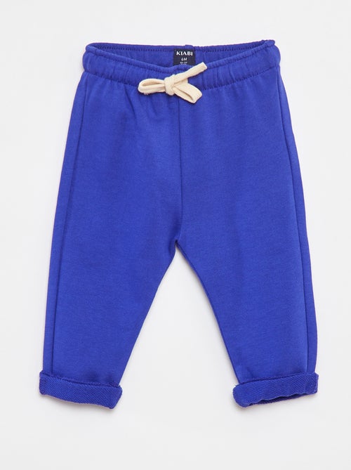 Pantalon jogging en french terry - Kiabi