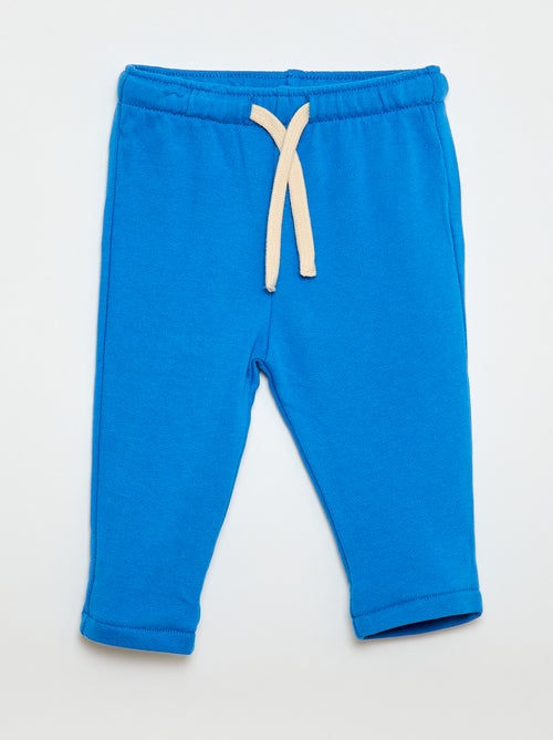 Pantalon jogging en french terry - Kiabi
