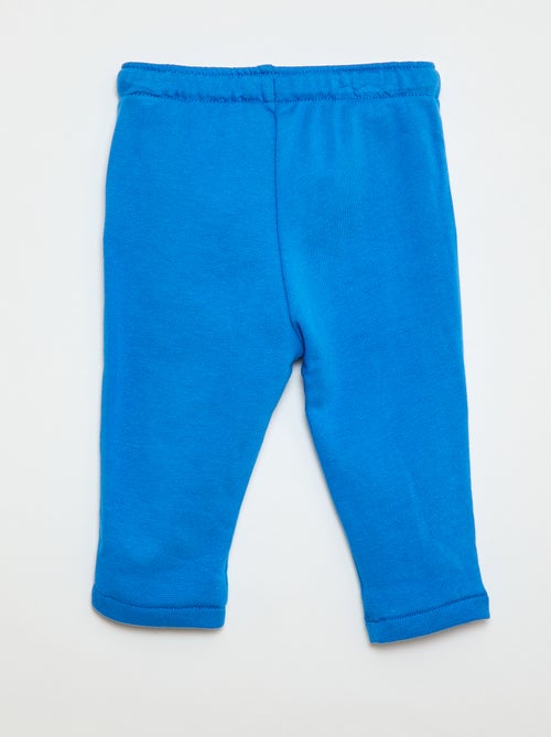 Pantalon jogging en french terry - Kiabi