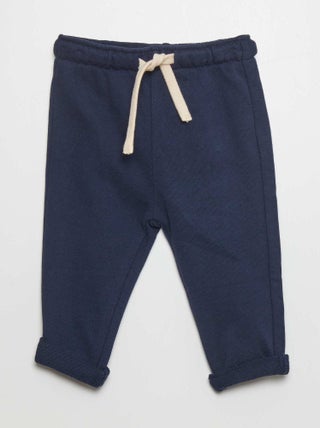 Pantalon jogging en french terry