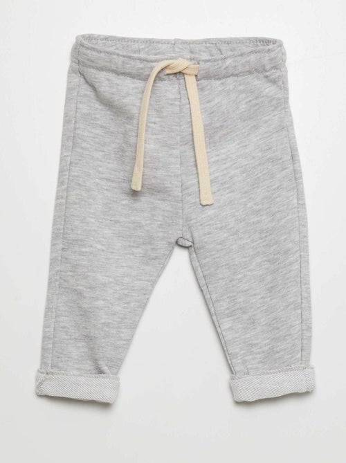Pantalon jogging en french terry - Kiabi