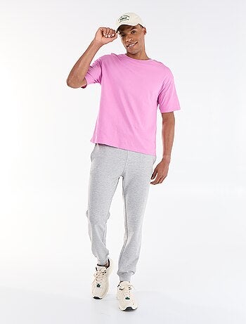 Pantalon jogging en French Terry