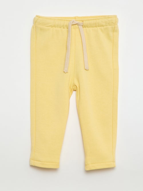 Pantalon jogging en french terry - Kiabi