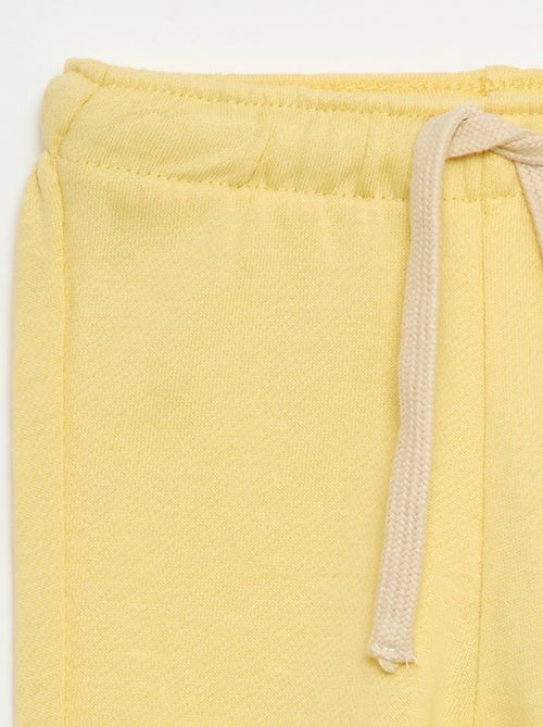 Pantalon jogging en french terry - Kiabi