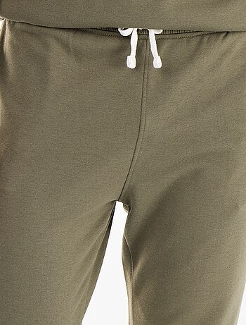 Pantalon jogging en French Terry