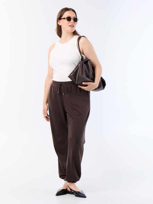 Pantalon jogging en french terry - Kiabi Pantalon jogging en french terry - Kiabi