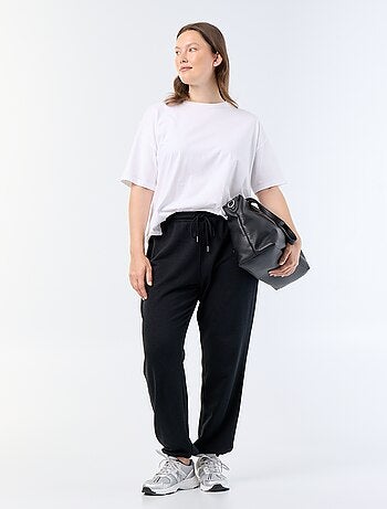 Pantalon jogging en french terry