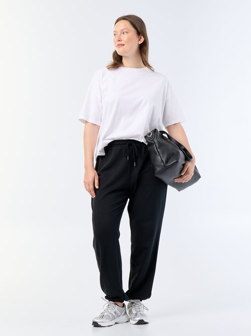 Pantalon jogging en french terry - Kiabi Pantalon jogging en french terry - Kiabi