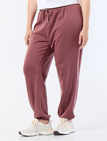 Pantalon jogging en french terry
