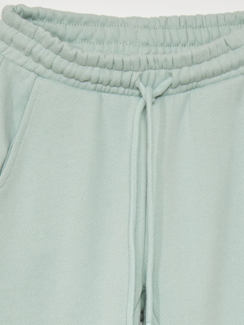 Pantalon de jogging en molleton - Vert - Grandes tailles - 22.00€ - Kiabi