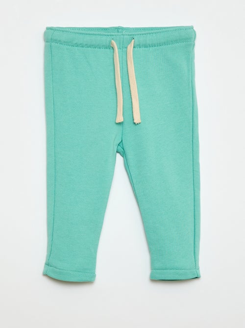 Pantalon jogging en french terry - Kiabi