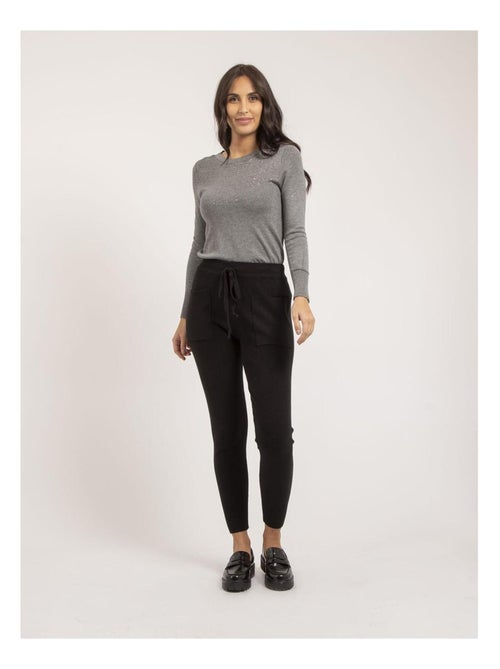 Pantalon jogging en maille ELSA - Kiabi