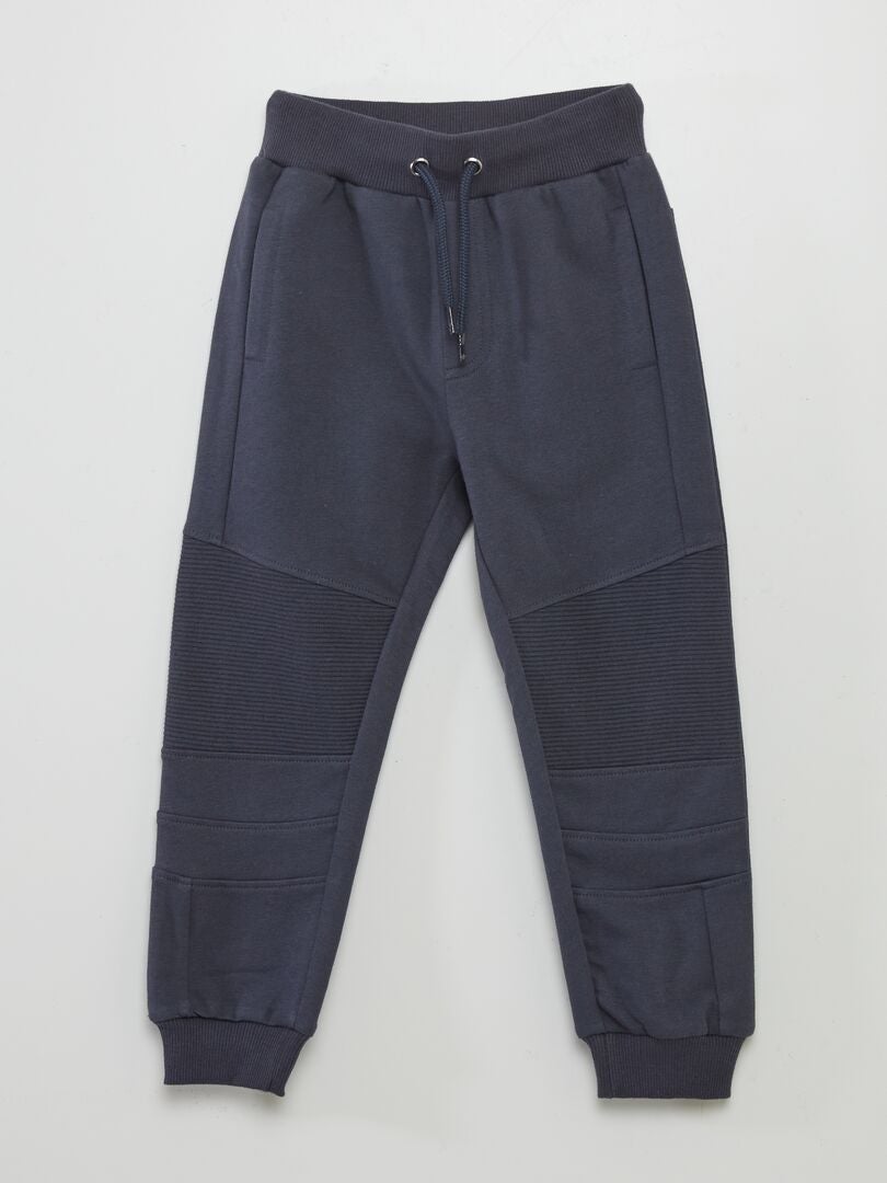 Pantalon jogging en molleton Bleu - Kiabi