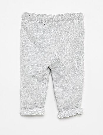 Pantalon jogging en molleton non gratté