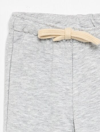 Pantalon jogging en molleton non gratté