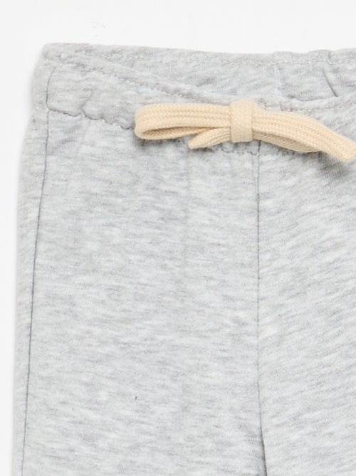 Pantalon jogging en molleton non gratté - Kiabi Pantalon jogging en molleton non gratté - Kiabi
