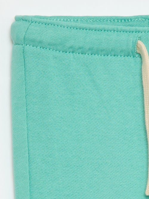 Pantalon jogging en molleton non gratté - Kiabi