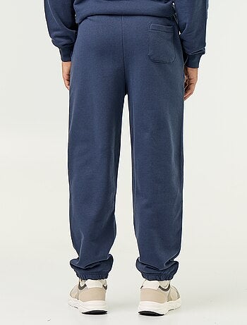 Pantalon jogging en molleton uni