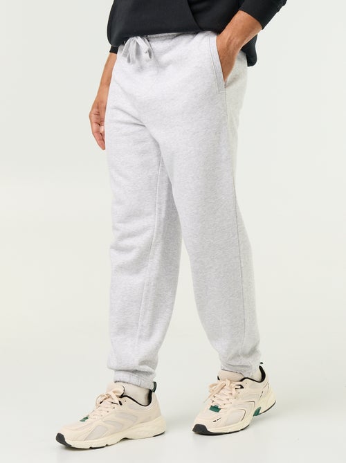 Pantalon jogging en molleton uni - Kiabi Pantalon jogging en molleton uni - Kiabi
