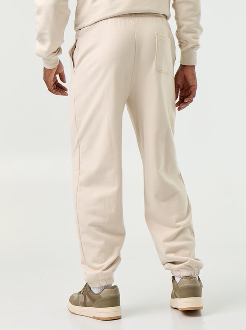 Pantalon jogging en molleton uni - Kiabi Pantalon jogging en molleton uni - Kiabi