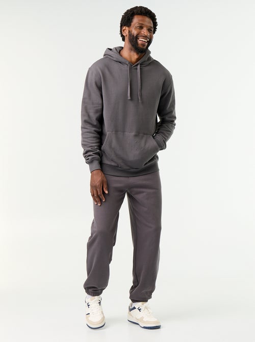 Pantalon jogging en molleton uni - Kiabi Pantalon jogging en molleton uni - Kiabi