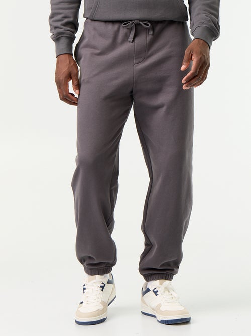 Pantalon jogging en molleton uni - Kiabi Pantalon jogging en molleton uni - Kiabi