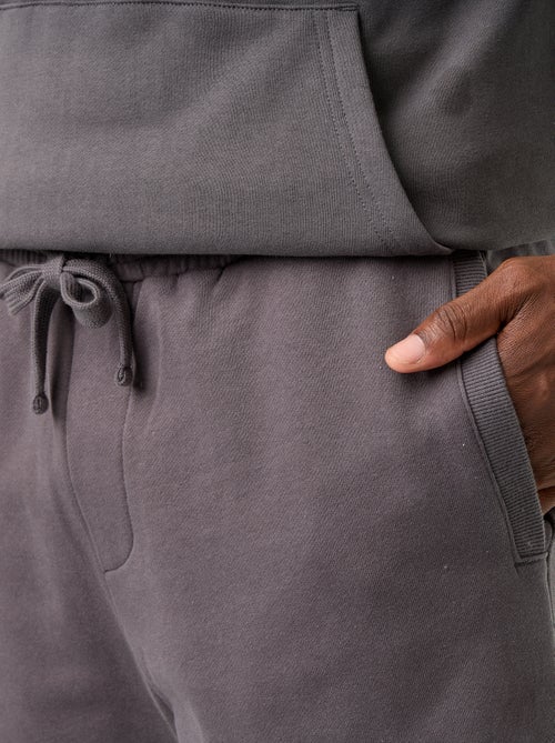 Pantalon jogging en molleton uni - Kiabi Pantalon jogging en molleton uni - Kiabi