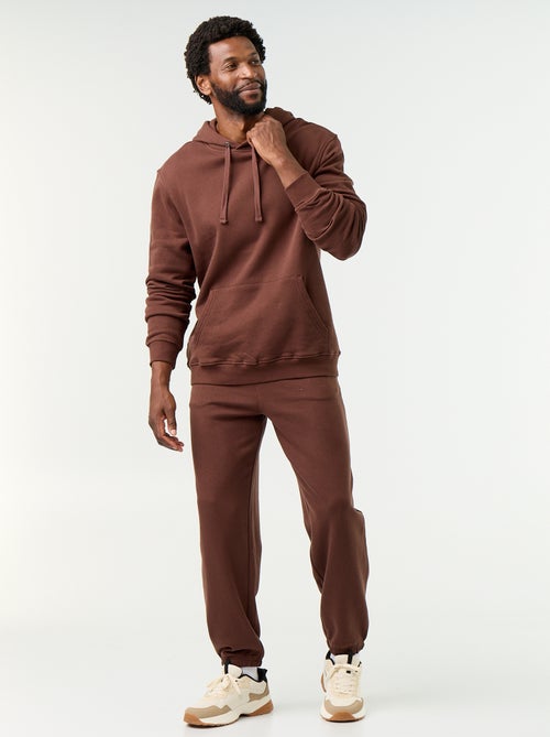 Pantalon jogging en molleton uni - Kiabi Pantalon jogging en molleton uni - Kiabi