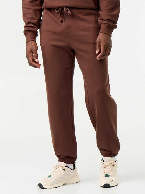 Pantalon jogging en molleton uni - Kiabi Pantalon jogging en molleton uni - Kiabi