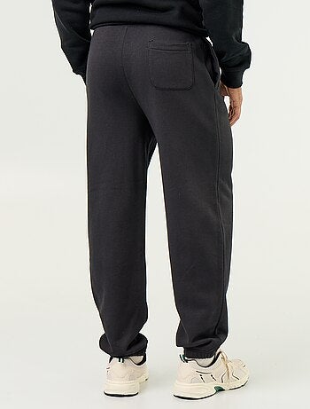 Pantalon jogging en molleton uni